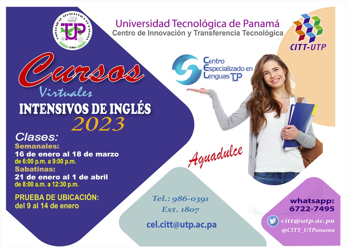 Cursos De Inglés Intensivo En Citt Utp Centro De Innovación Y